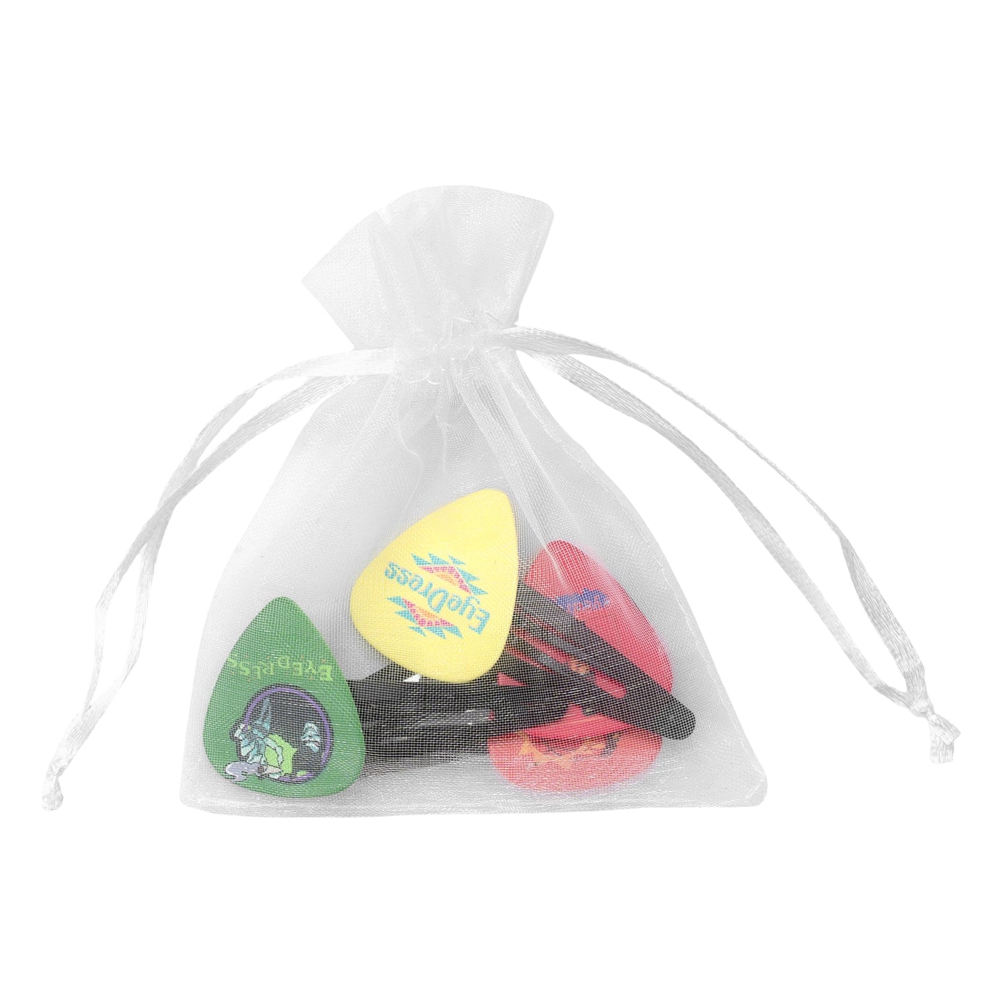 Eyedress Headwear Guitar Pick Hair Clips