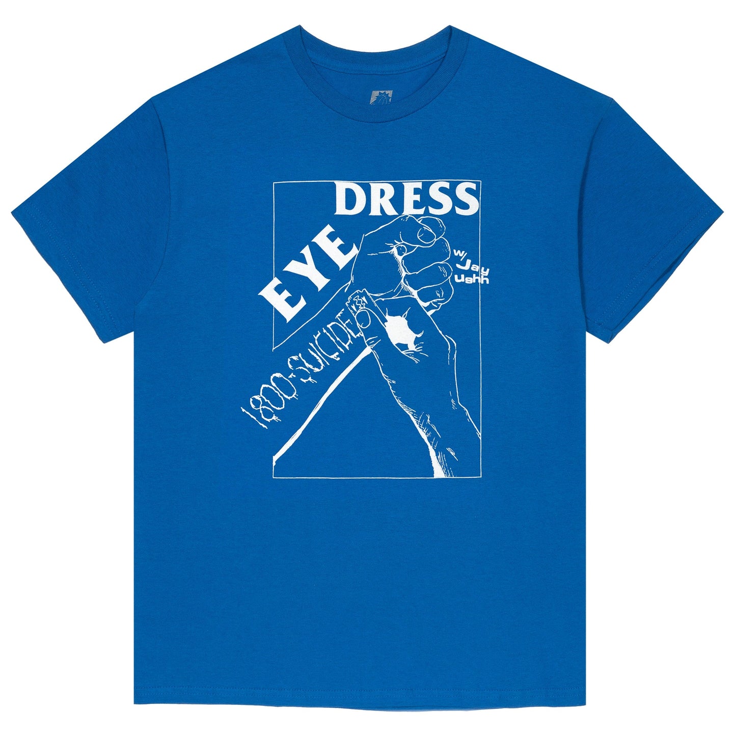 Eyedress Tops 1-800-SUICIDE (BLUE)