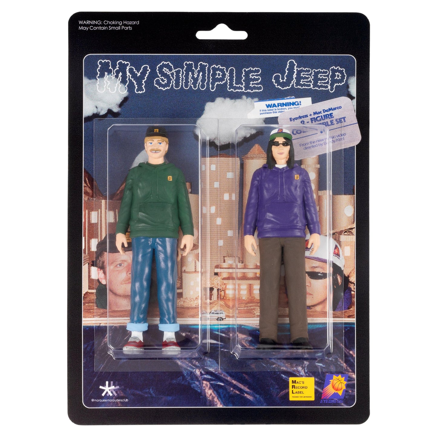 Eyedress Toy MY SIMPLE JEEP 2 FIGURE COLLECTIBLE SET